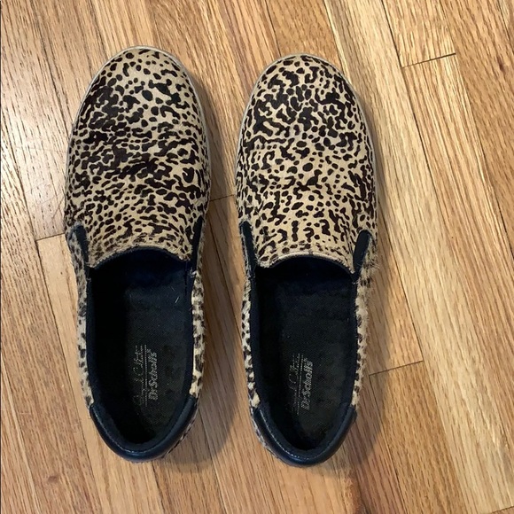 dr scholl's cheetah shoes